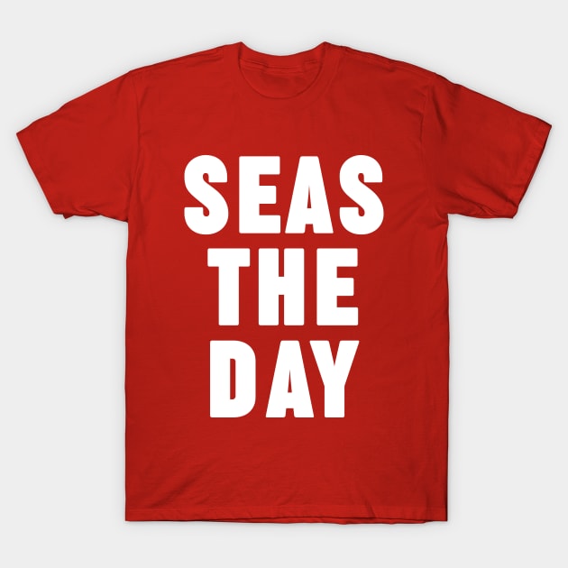 Beach Bum Seas The day T-Shirt by NomiCrafts